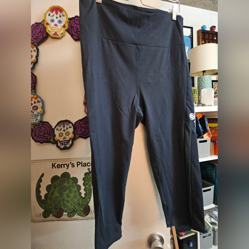 Echelon cropped leggings navy NWT 2XL